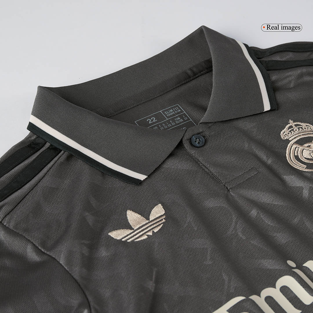 Kid's Real Madrid Third Away Soccer Jersey Kit(Jersey+Shorts) 2024/25 Nej Dresy Obchod