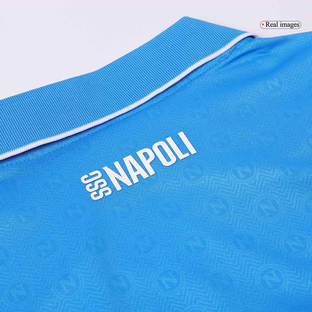 Player Version LUKAKU #11 Napoli Home Soccer Jersey 2024/25 Top Soccer Jerseys Store