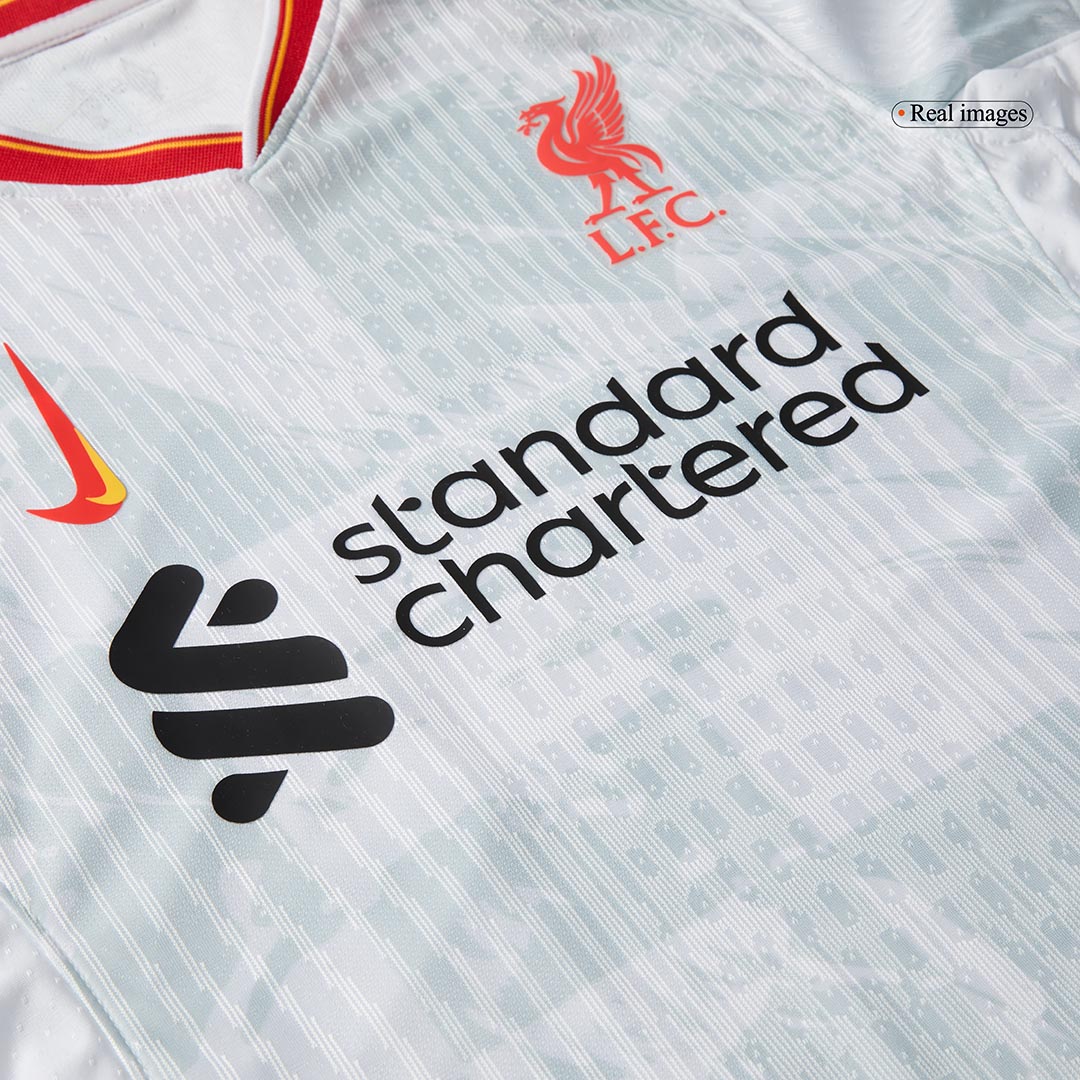 Player Version VIRGIL #4 Liverpool Third Away Soccer Jersey 2024/25 Nej Dresy Obchod