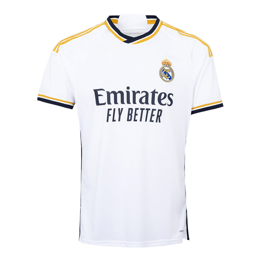 Real Madrid 2023/24 Home Soccer Jersey Nej Dresy Obchod