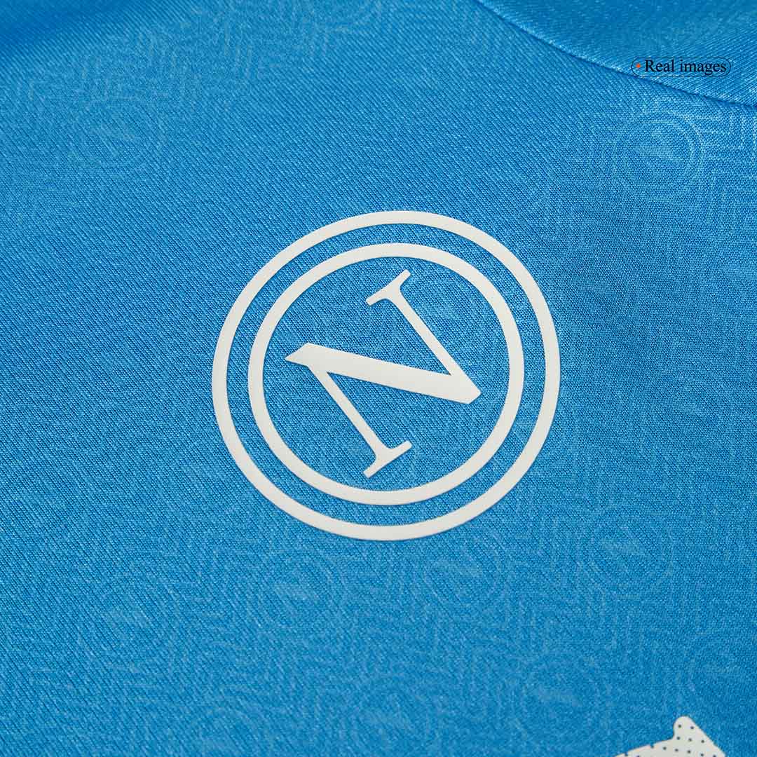 Kid's Napoli Home Soccer Jersey Kit(Jersey+Shorts) 2024/25 Nej Dresy Obchod