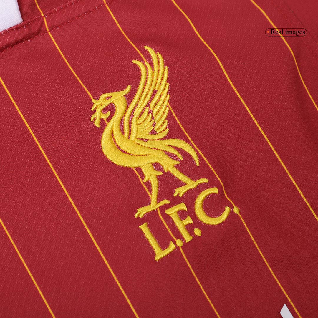 M.SALAH #11 Liverpool Home Soccer Jersey 2024/25 - UCL Nej Dresy Obchod