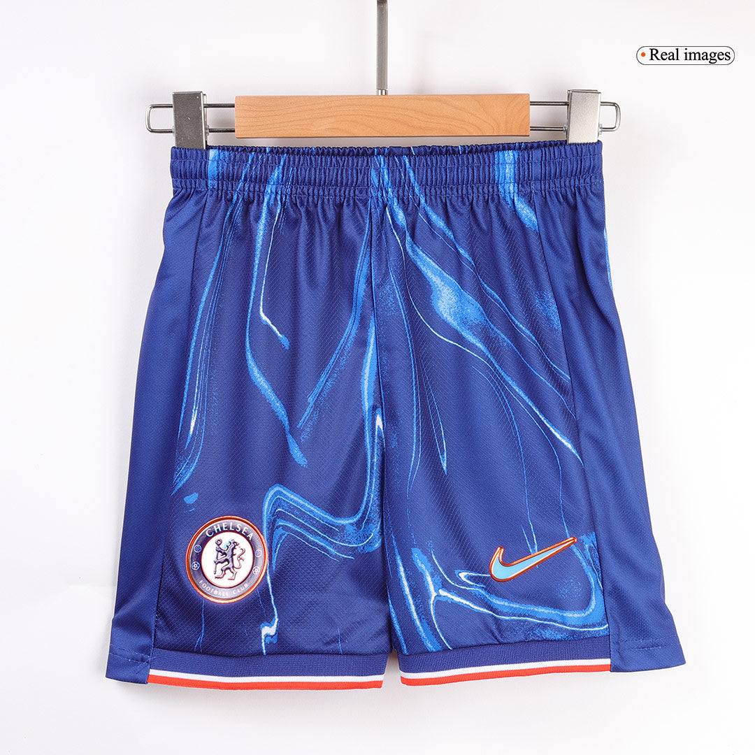 Kid's Chelsea Home Soccer Jersey Kit(Jersey+Shorts) 2024/25 Nej Dresy Obchod