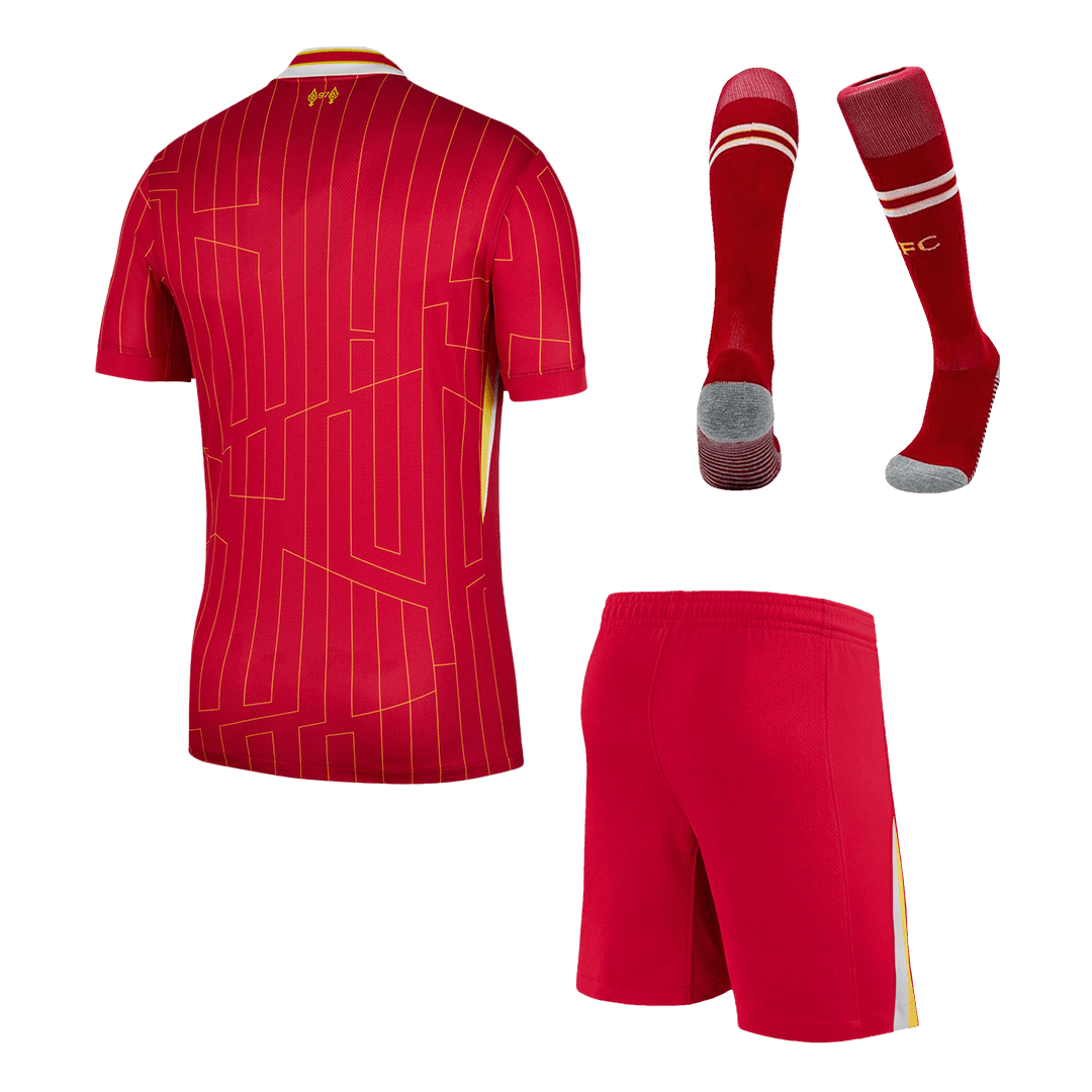 Liverpool Home Soccer Jersey Kit(Jersey+Shorts+Socks) 2024/25 Nej Dresy Obchod