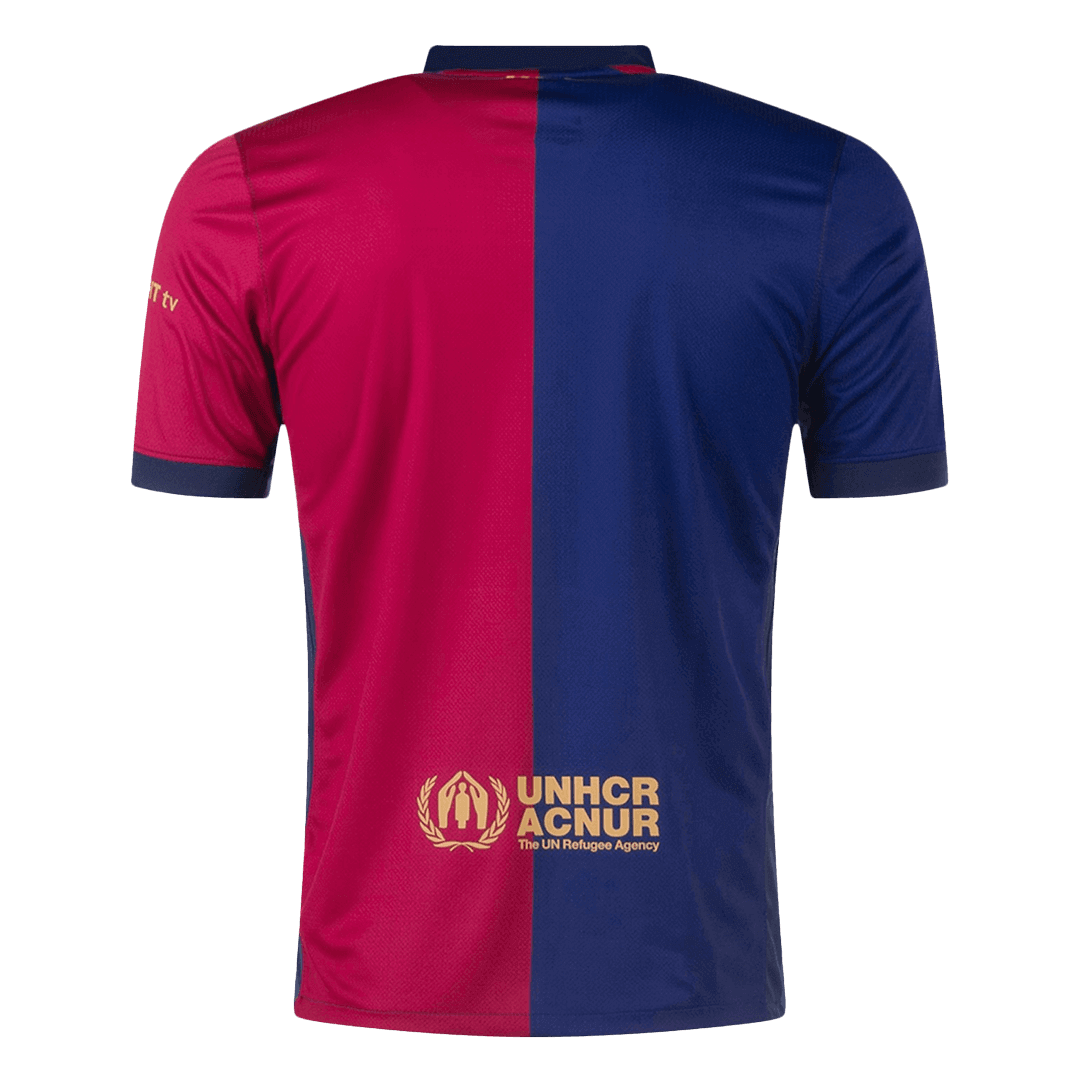Barcelona Home Soccer Jersey 2024/25-Spotify Logo Without Text Nej Dresy Obchod
