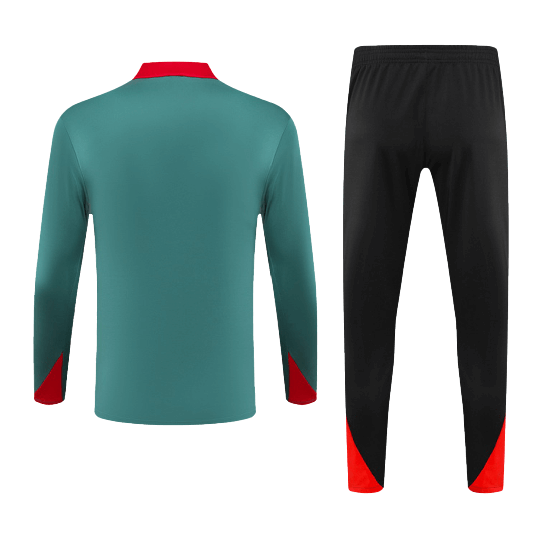 Kid's Liverpool Zipper Sweatshirt Kit(Top+Pants) 2024/25 Nej Dresy Obchod