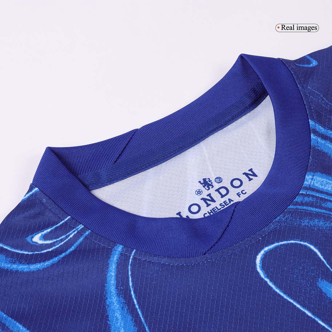 Kid's Chelsea Home Soccer Jersey Kit(Jersey+Shorts) 2024/25 Nej Dresy Obchod