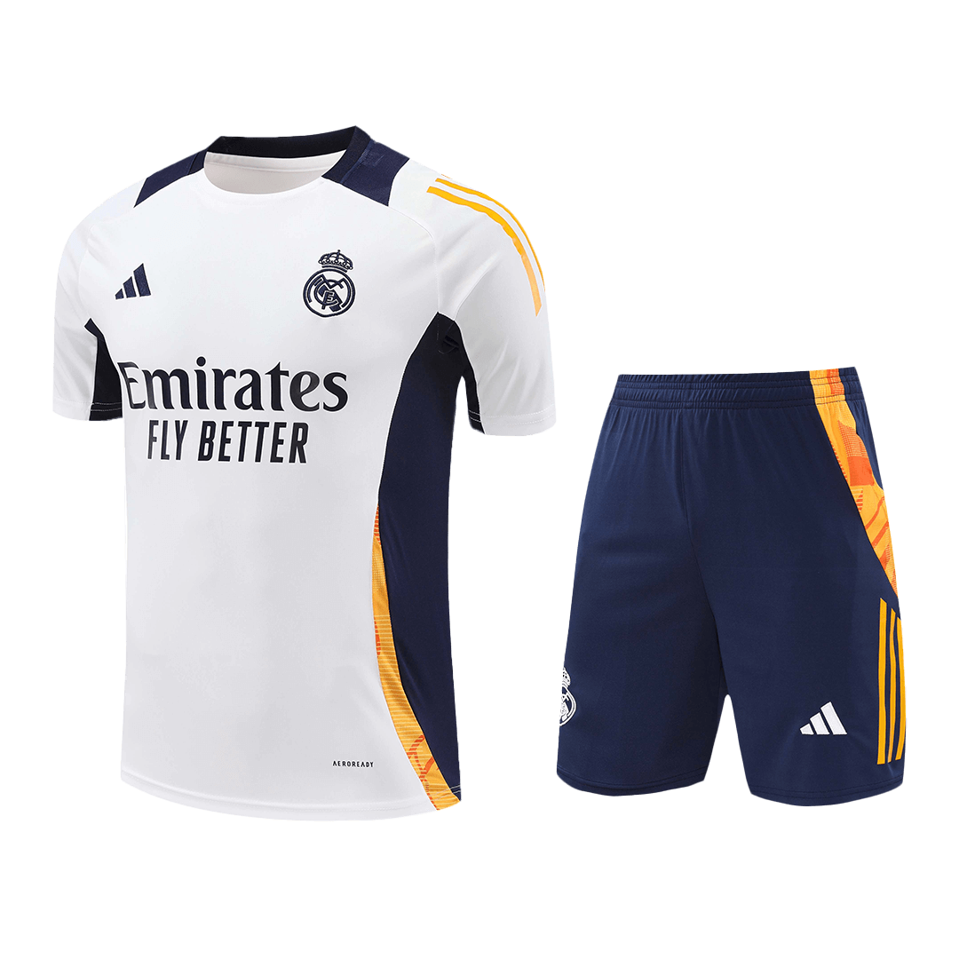 Real Madrid Pre-Match Soccer Jersey Kit(Jersey+Shorts) 2024/25 Nej Dresy Obchod