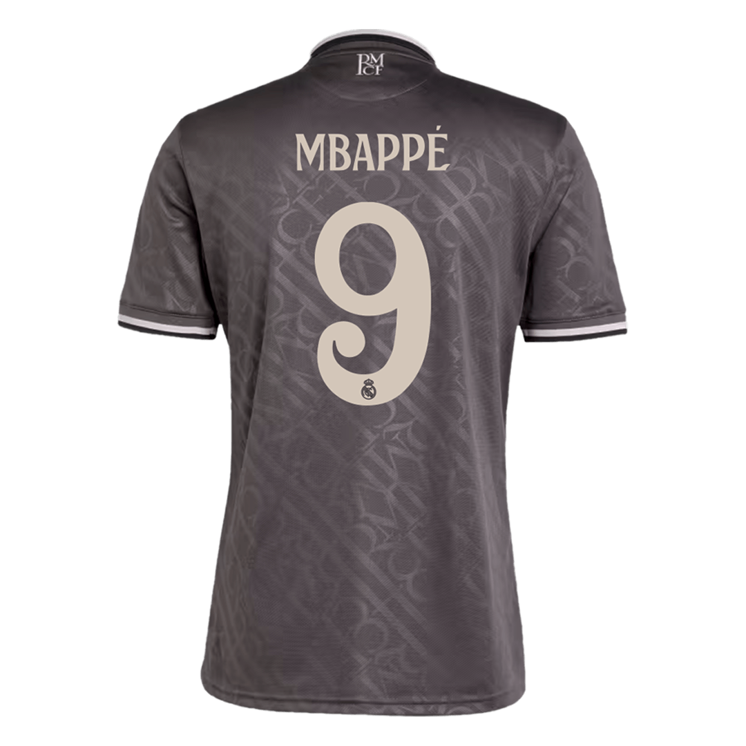 MBAPP? #9 Real Madrid Third Away Soccer Jersey 2024/25 Nej Dresy Obchod