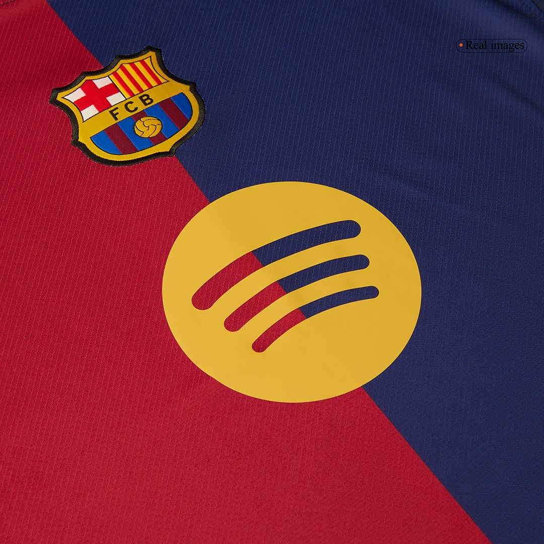 Barcelona Home Soccer Jersey 2024/25-Spotify Logo Without Text Nej Dresy Obchod