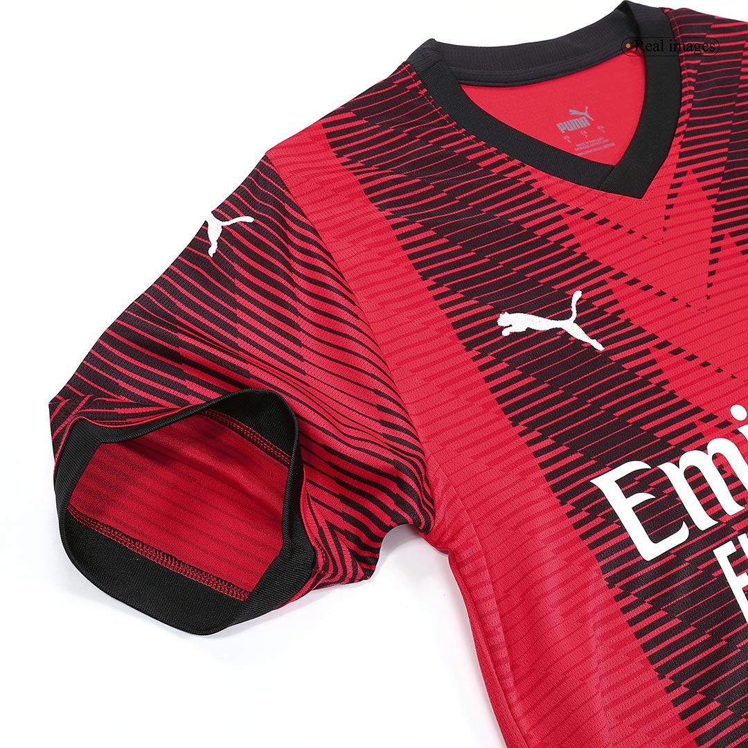 PULISIC #11 AC Milan Home Soccer Jersey 2023/24 Nej Dresy Obchod