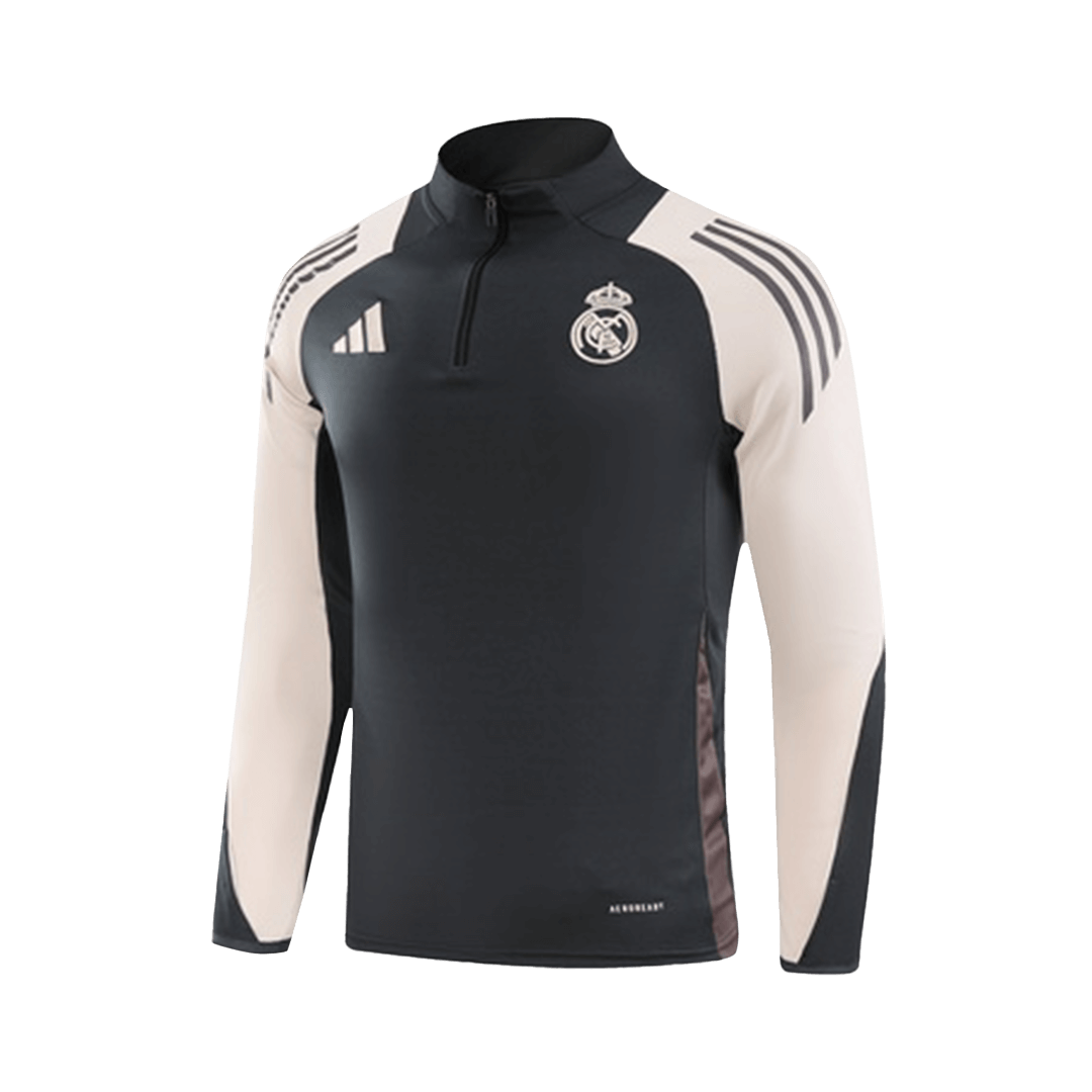 Kid's Real Madrid Zipper Sweatshirt Kit(Top+Pants) 2024/25 Nej Dresy Obchod