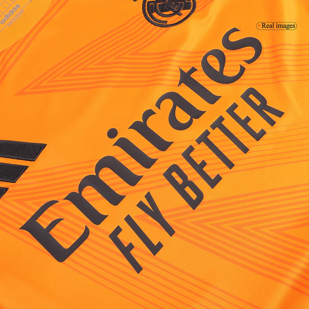 MBAPP? #9 Real Madrid Away Soccer Jersey 2024/25 - Bear Champ Font Nej Dresy Obchod