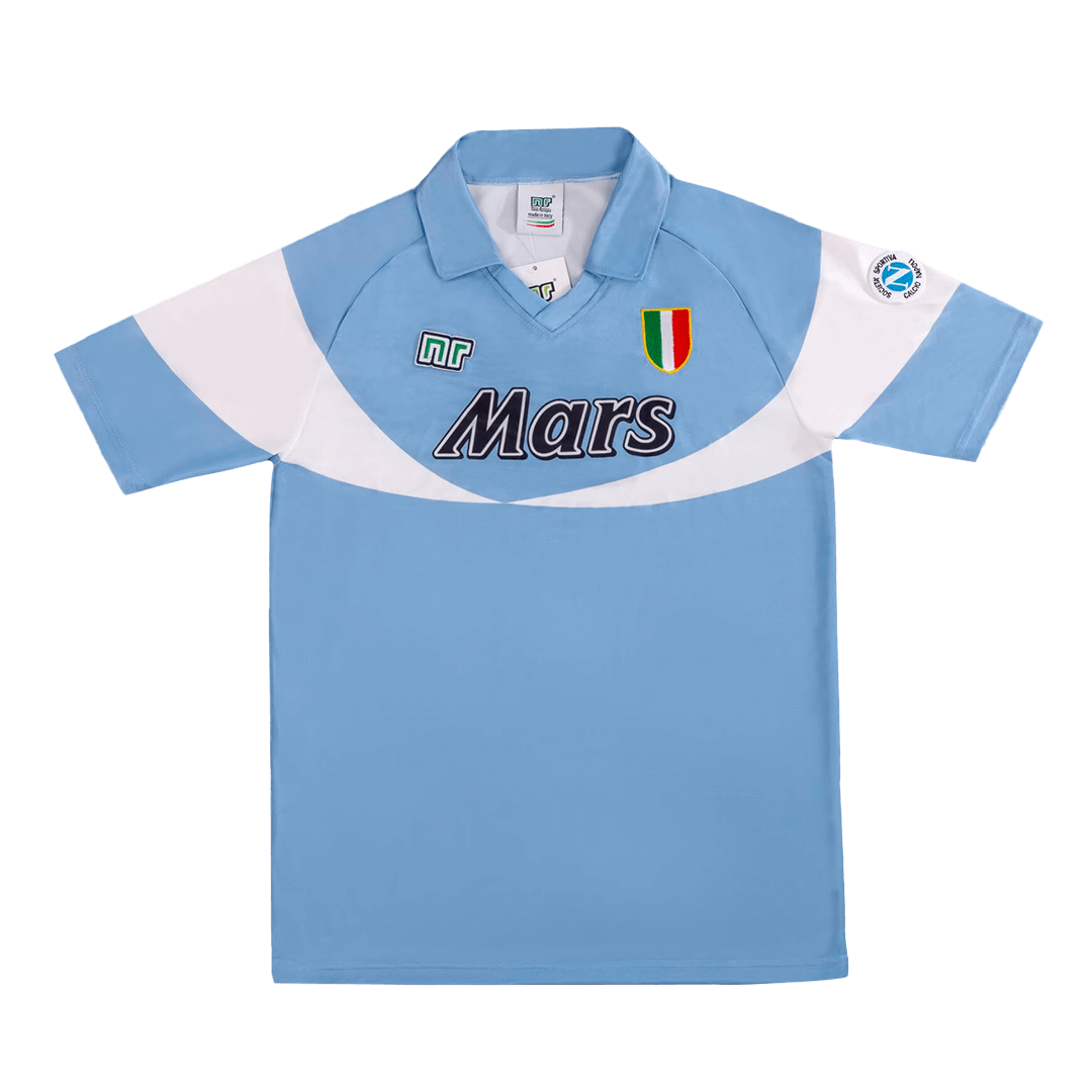 Retro 1990/91 Napoli Home Soccer Jersey Nej Dresy Obchod