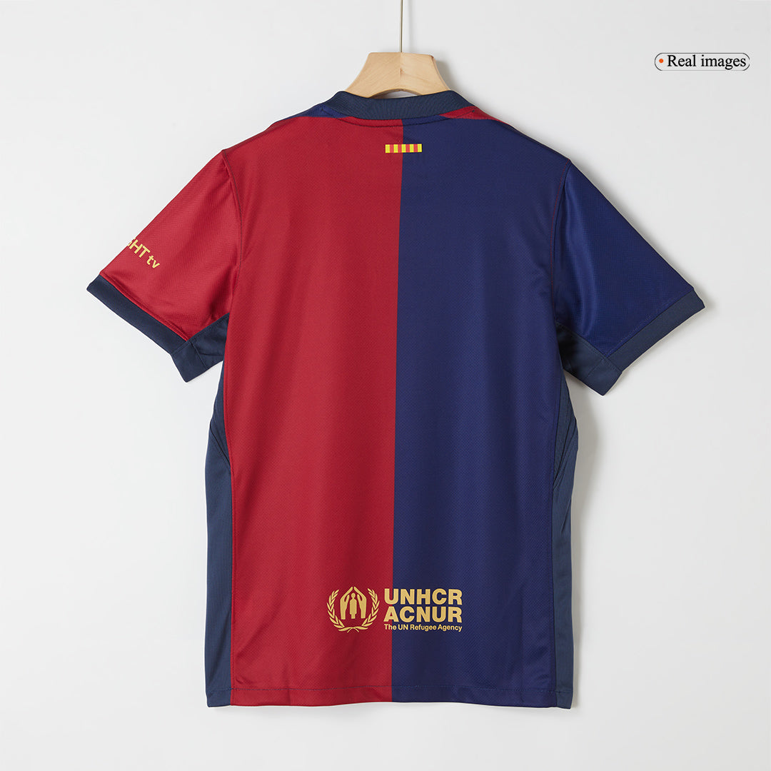 Barcelona Home Soccer Jersey 2024/25-Spotify Logo Without Text Nej Dresy Obchod