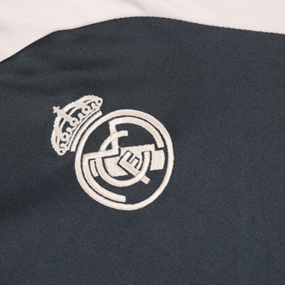 Kid's Real Madrid Zipper Sweatshirt Kit(Top+Pants) 2024/25 Nej Dresy Obchod