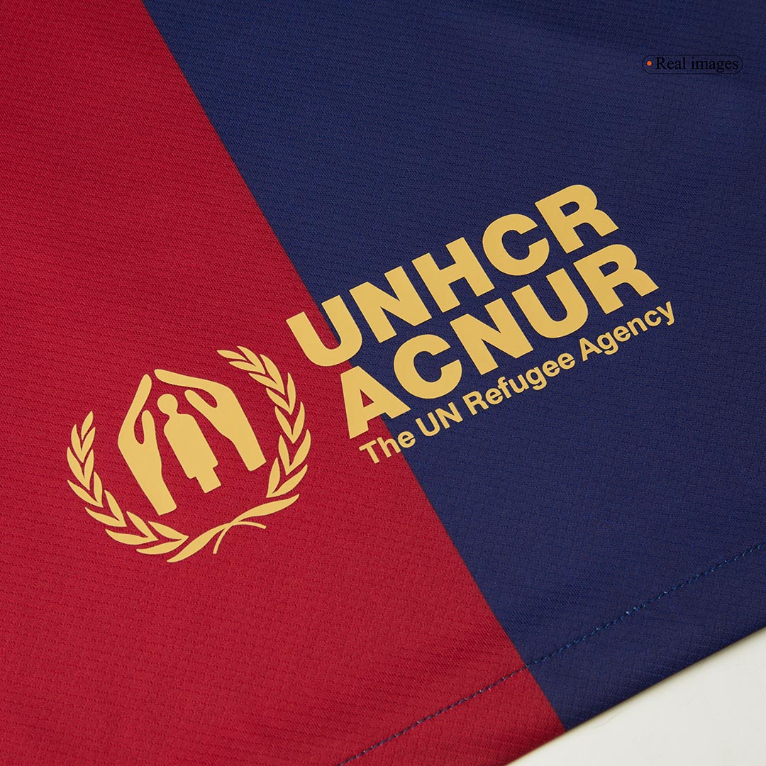 Barcelona Home Soccer Jersey 2024/25-Spotify Logo Without Text Nej Dresy Obchod