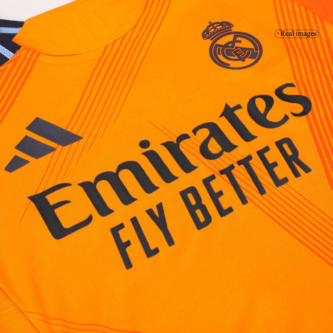 Player Version BELLINGHAM #5 Real Madrid Away Soccer Jersey 2024/25 - Bear Champ Font Nej Dresy Obchod