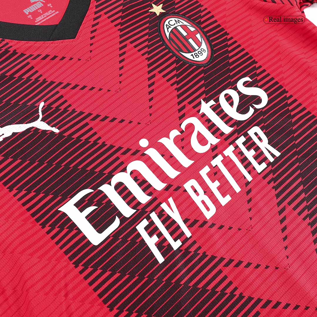 PULISIC #11 AC Milan Home Soccer Jersey 2023/24 Nej Dresy Obchod