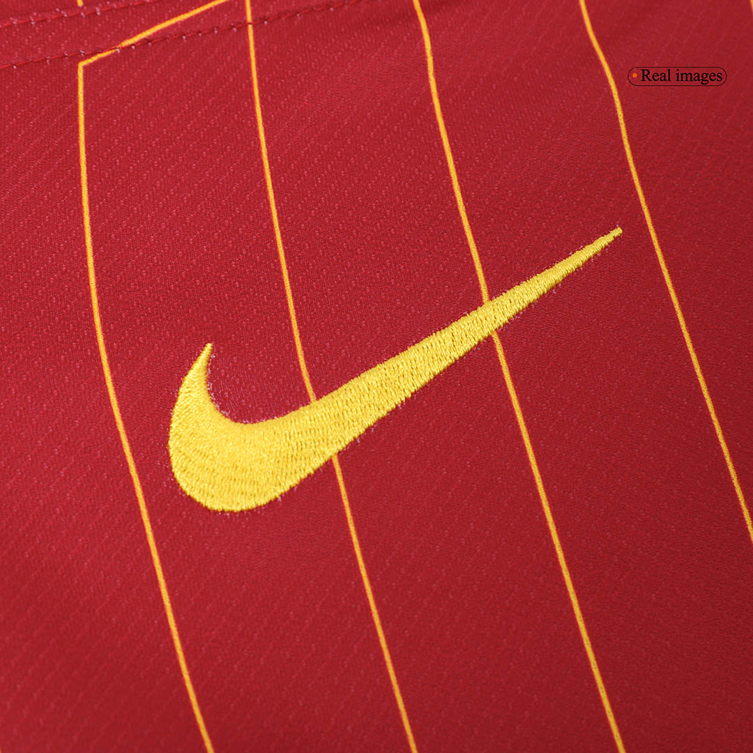 M.SALAH #11 Liverpool Home Soccer Jersey 2024/25 - UCL Nej Dresy Obchod