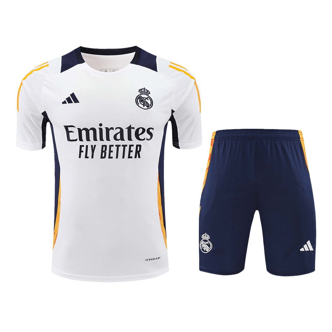 Real Madrid Pre-Match Soccer Jersey Kit(Jersey+Shorts) 2024/25 Nej Dresy Obchod