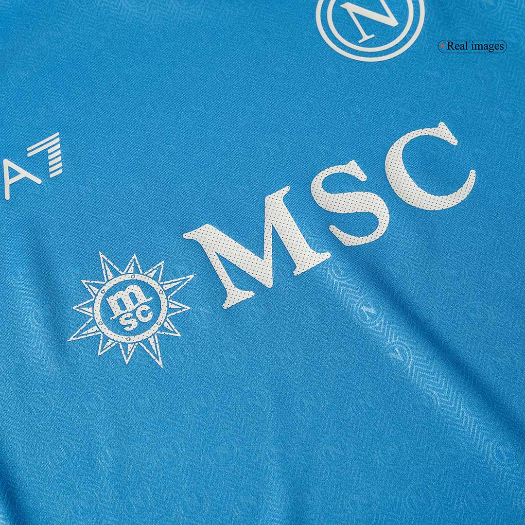 Kid's Napoli Home Soccer Jersey Kit(Jersey+Shorts) 2024/25 Nej Dresy Obchod