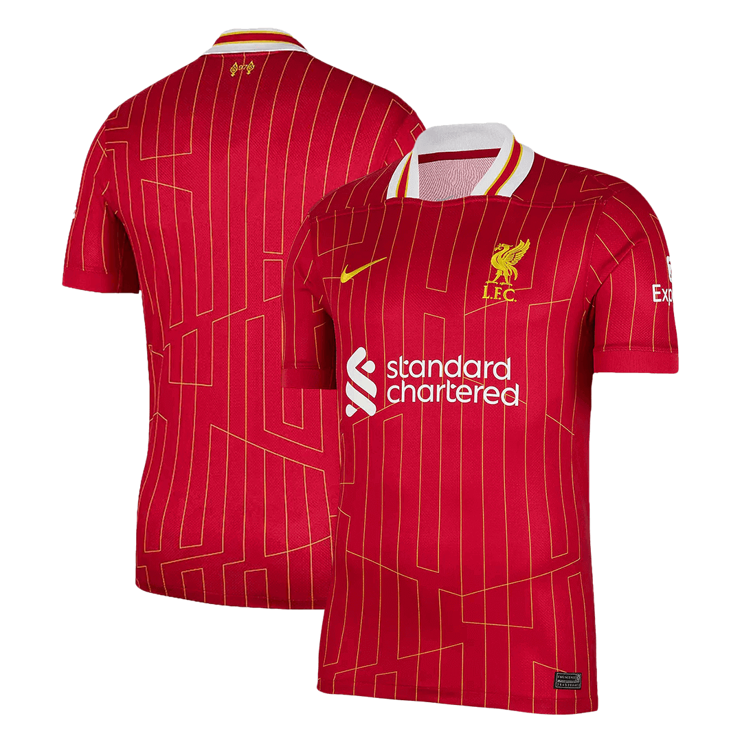 Liverpool Home Soccer Jersey 2024/25 Nej Dresy Obchod