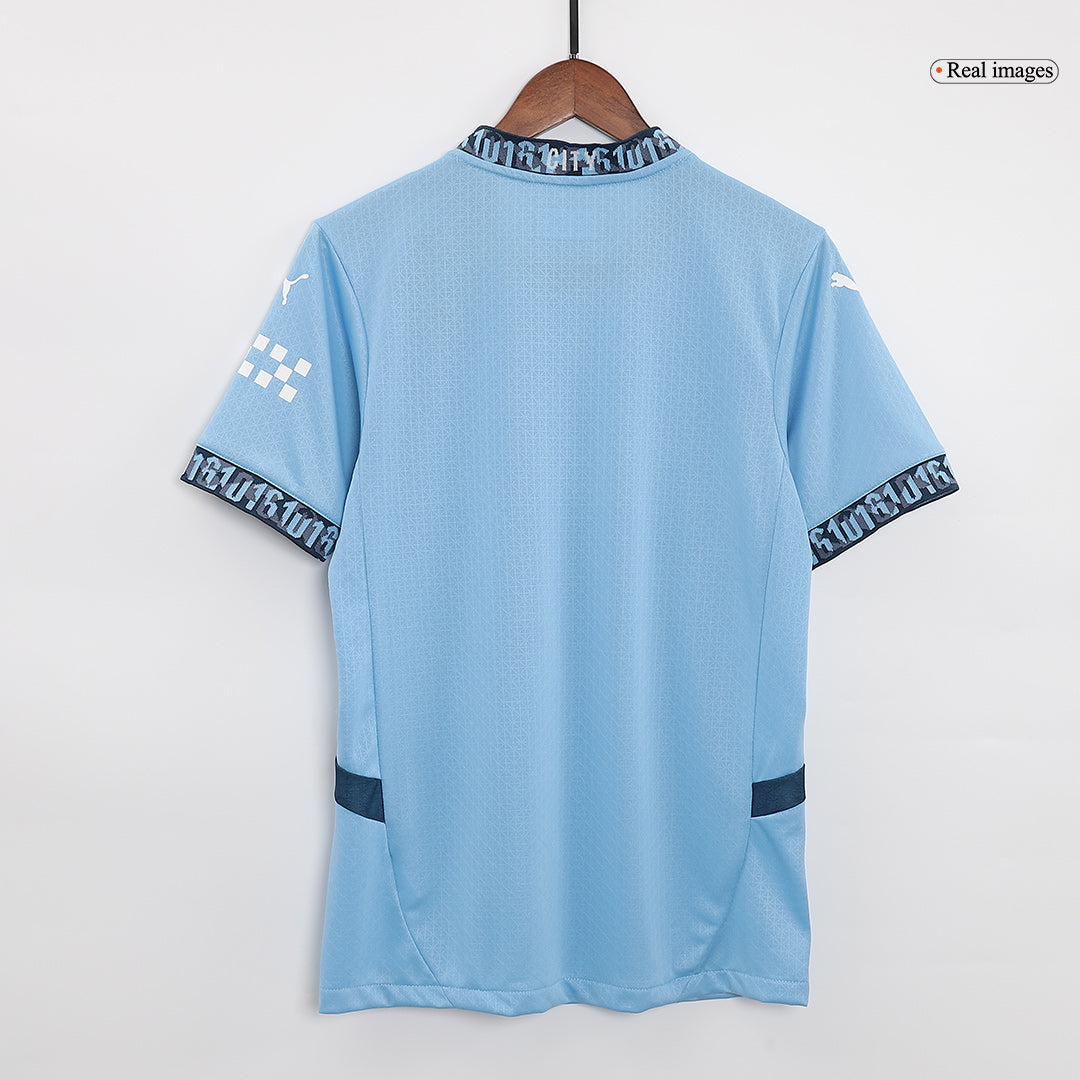 Player Version Manchester City Home Soccer Jersey 2024/25 Nej Dresy Obchod