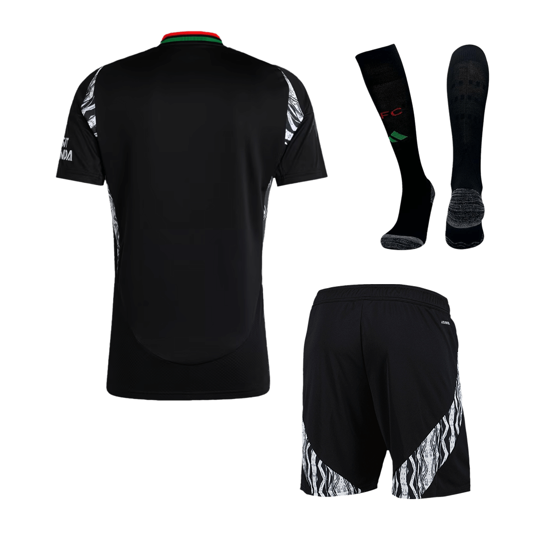 Arsenal Away Soccer Jersey Kit(Jersey+Shorts+Socks) 2024/25 Nej Dresy Obchod