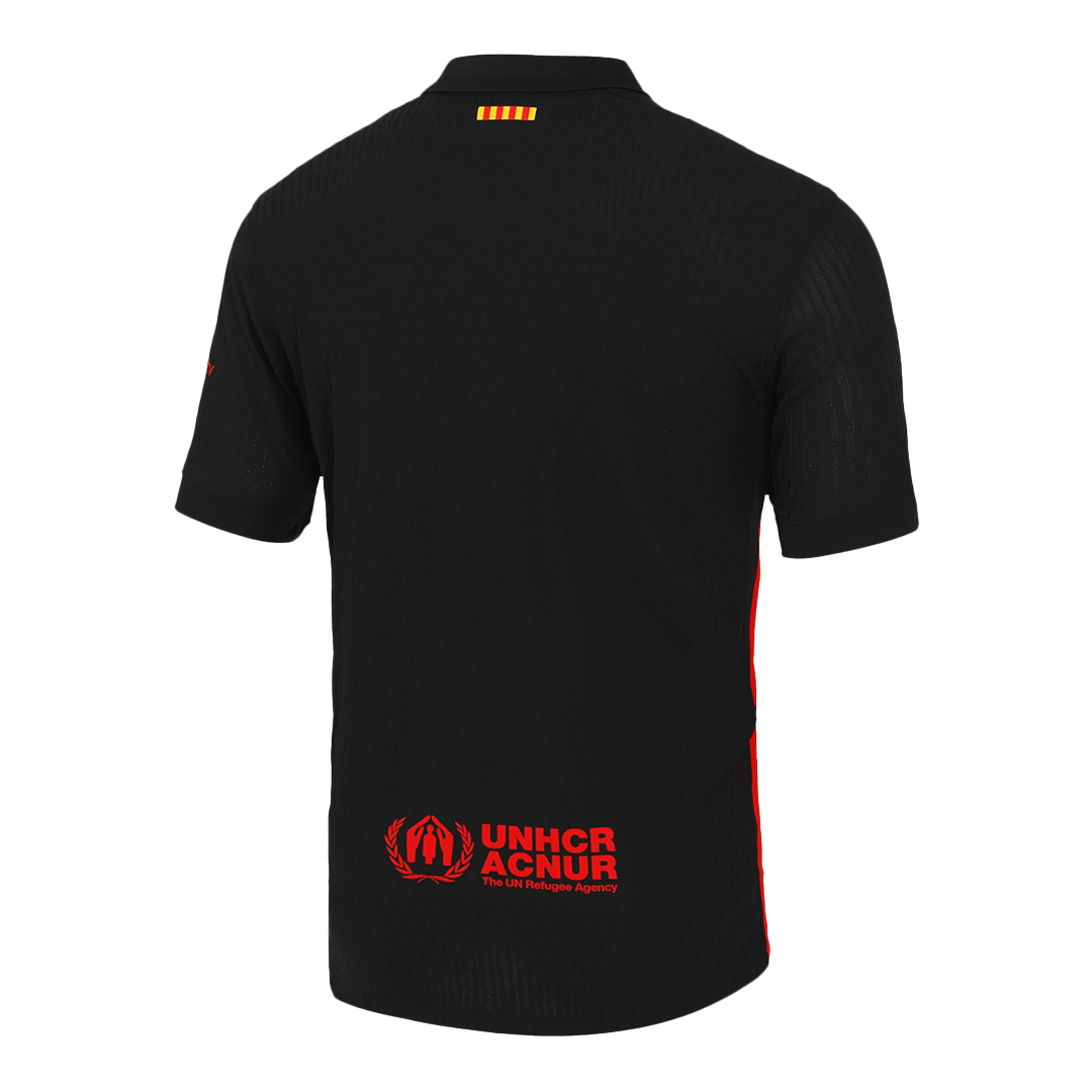 Player Version Barcelona Away Soccer Jersey 2024/25 - Spotify Logo Without Text Nej Dresy Obchod