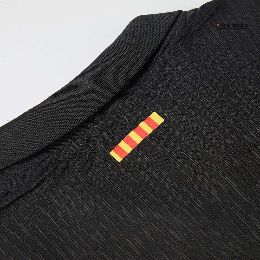 Player Version Barcelona Away Soccer Jersey 2024/25 - Spotify Logo Without Text Nej Dresy Obchod