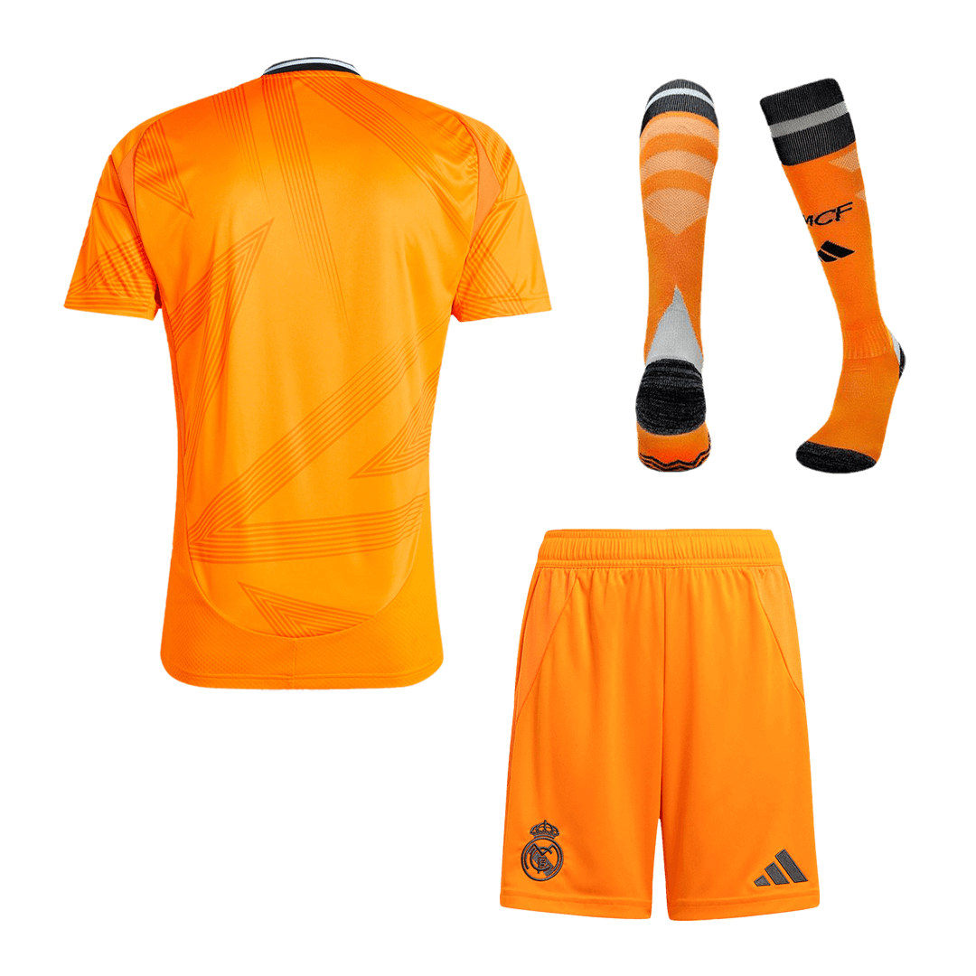 Real Madrid Away Soccer Jersey Kit(Jersey+Shorts+Socks) 2024/25 Nej Dresy Obchod