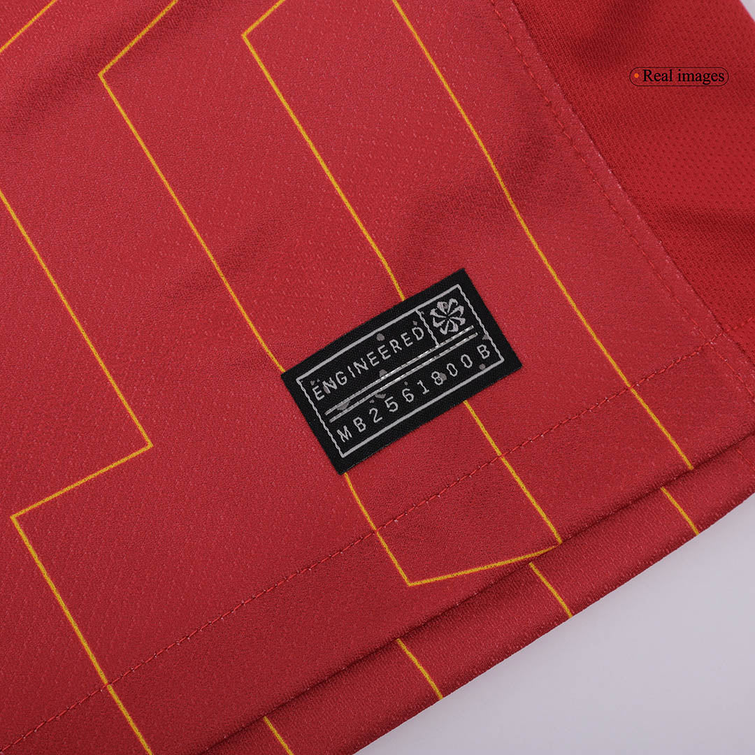VIRGIL #4 Liverpool Home Soccer Jersey 2024/25 - UCL Nej Dresy Obchod