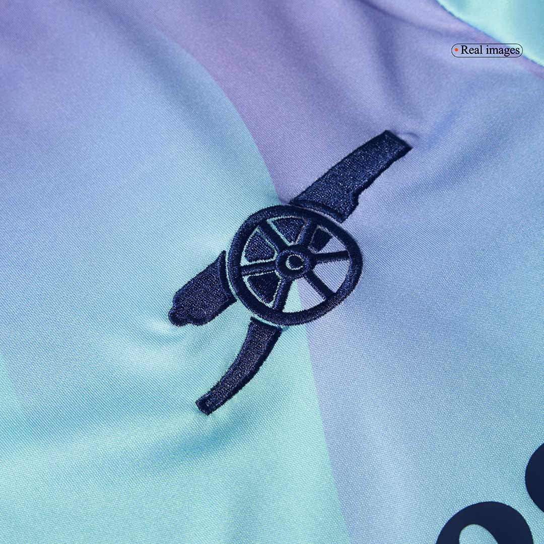 Arsenal Third Away Long Sleeve Soccer Jersey 2024/25 Nej Dresy Obchod