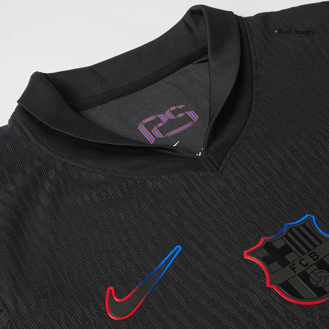 Player Version Barcelona Away Soccer Jersey 2024/25 - Spotify Logo Without Text Nej Dresy Obchod