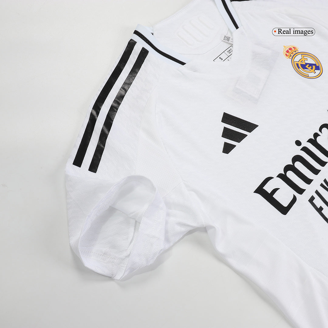 Player Version Real Madrid Home Soccer Jersey Kit(Jersey+Shorts) 2024/25 Nej Dresy Obchod