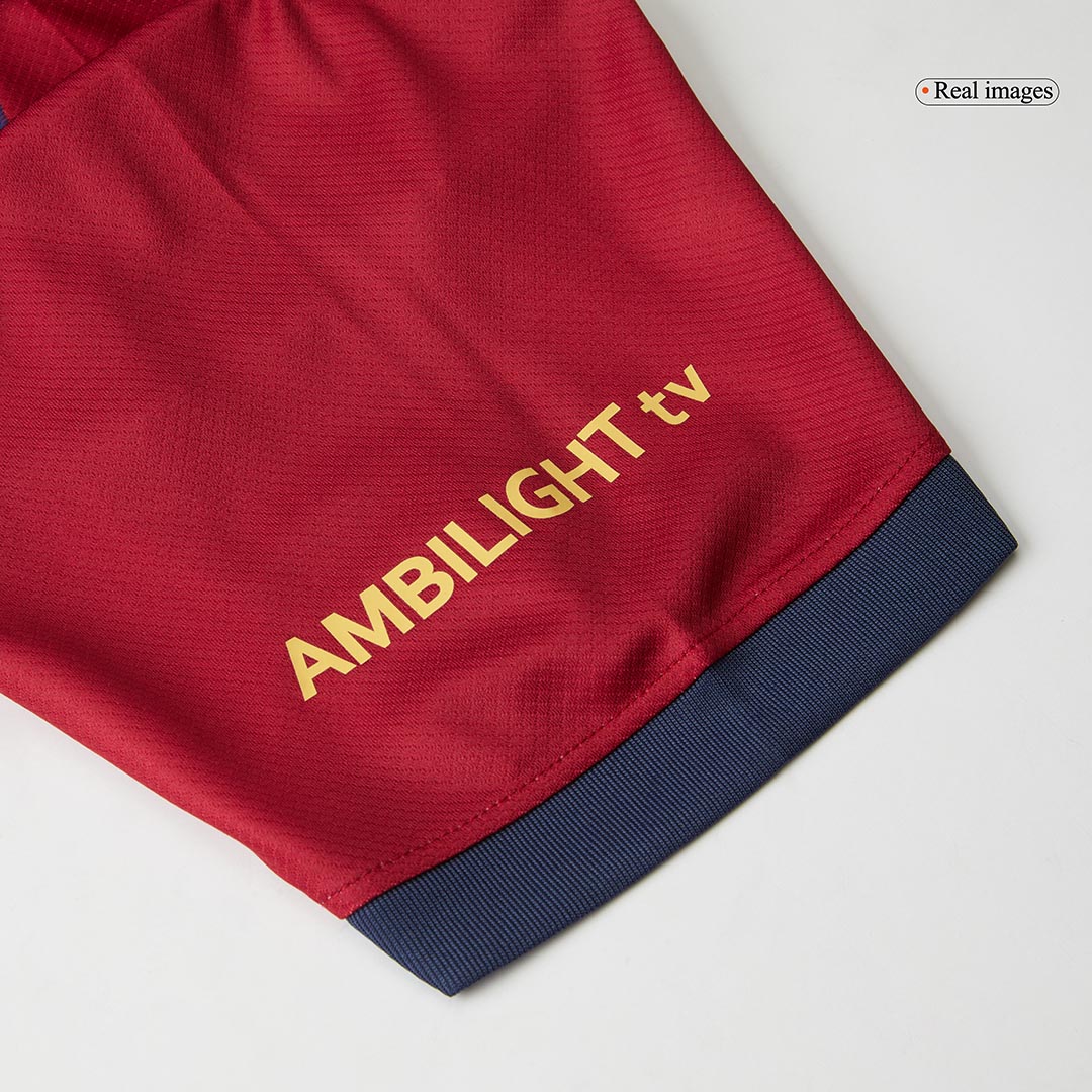 Barcelona Home Soccer Jersey 2024/25-Spotify Logo Without Text Nej Dresy Obchod