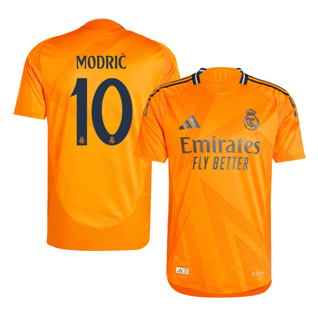 Player Version Luka Modrić #10 Real Madrid Away Soccer Jersey 2024/25 Nej Dresy Obchod