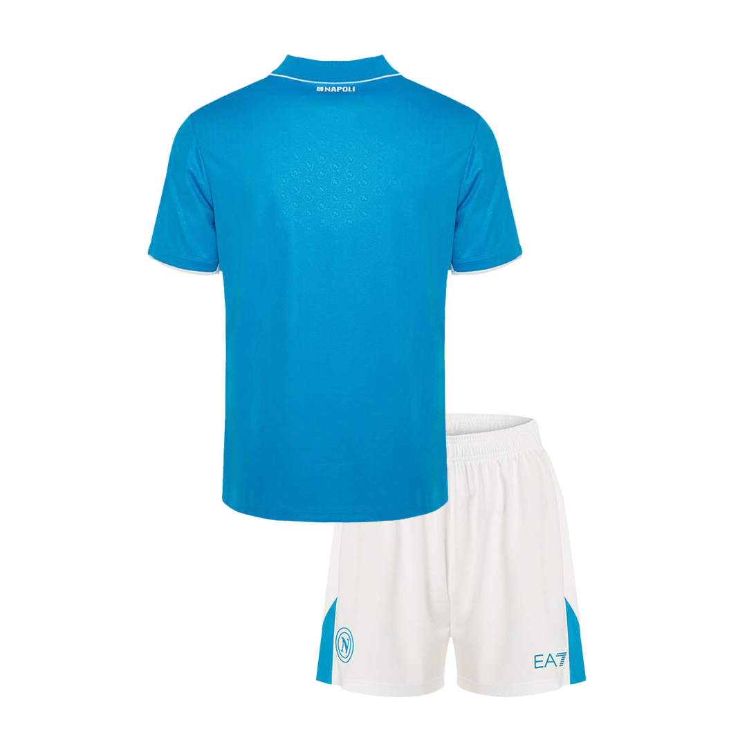 Kid's Napoli Home Soccer Jersey Kit(Jersey+Shorts) 2024/25 Nej Dresy Obchod