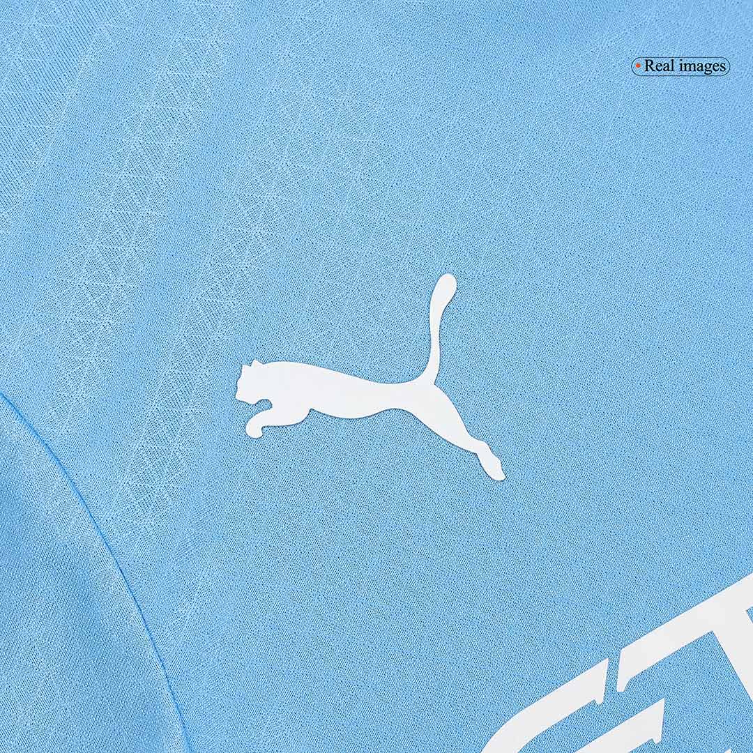Player Version Manchester City Home Soccer Jersey 2024/25 Nej Dresy Obchod
