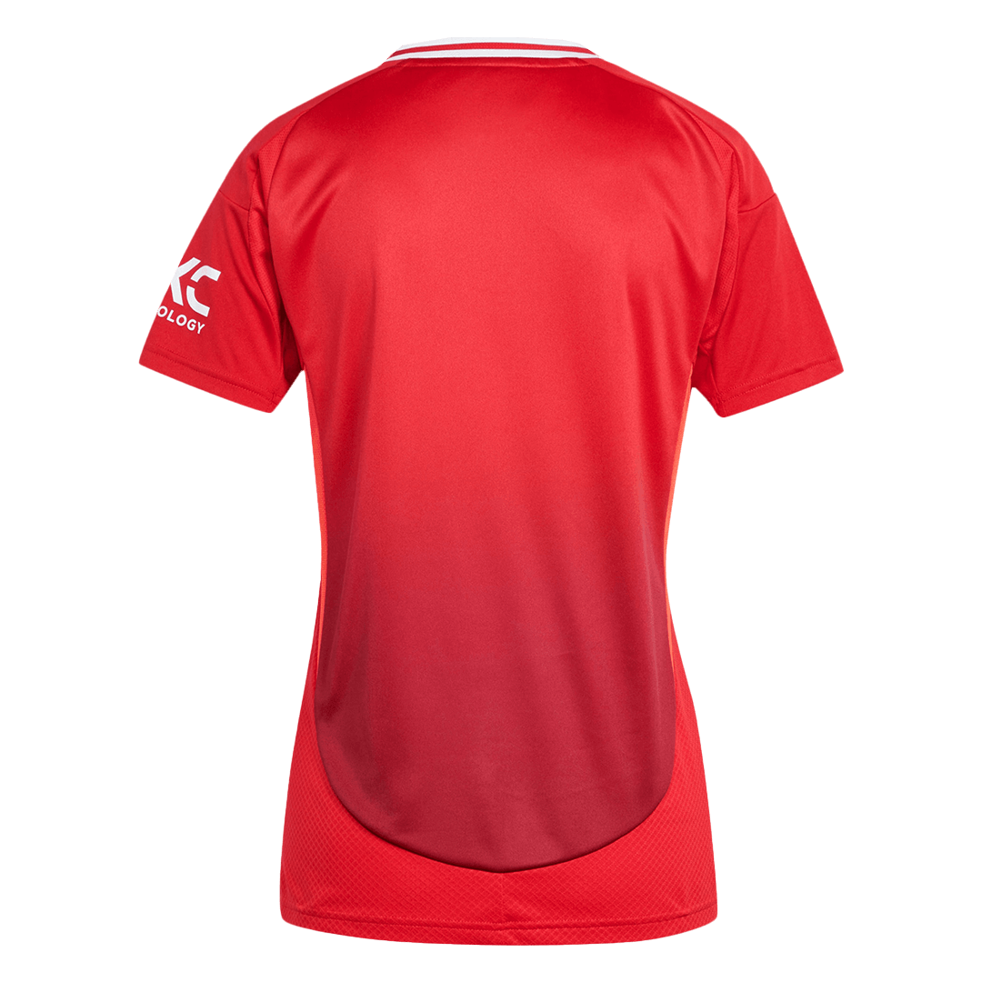 Women's Manchester United Home Soccer Jersey 2024/25 Nej Dresy Obchod