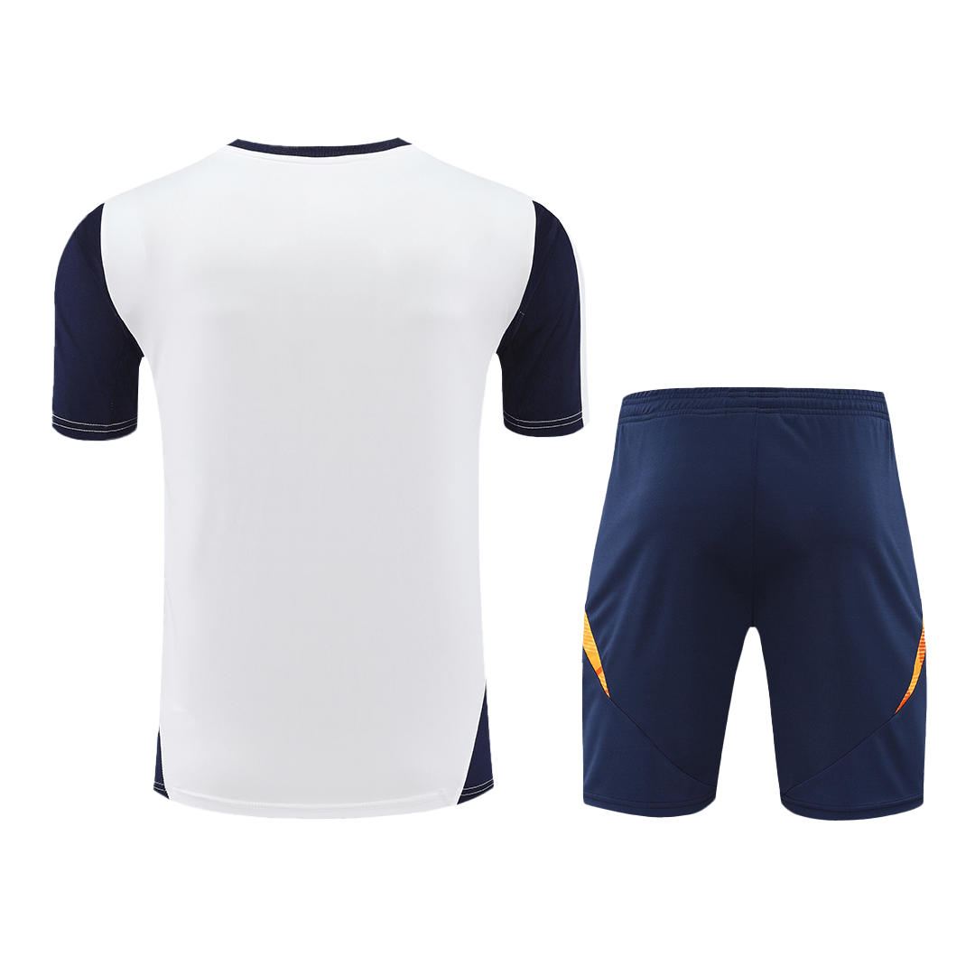 Real Madrid Pre-Match Soccer Jersey Kit(Jersey+Shorts) 2024/25 Nej Dresy Obchod