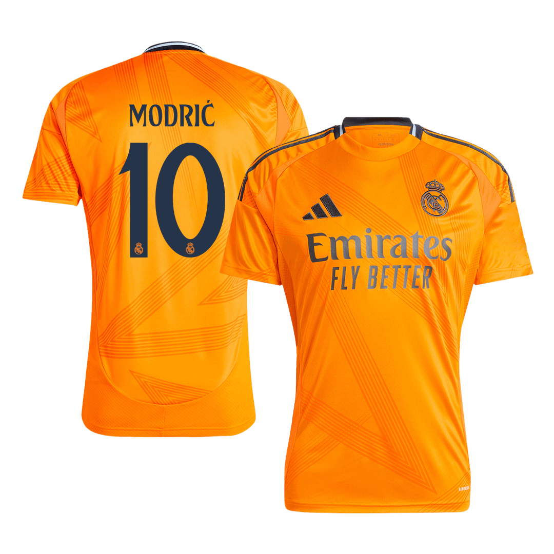 Luka Modrić #10 Real Madrid Away Soccer Jersey 2024/25 Nej Dresy Obchod