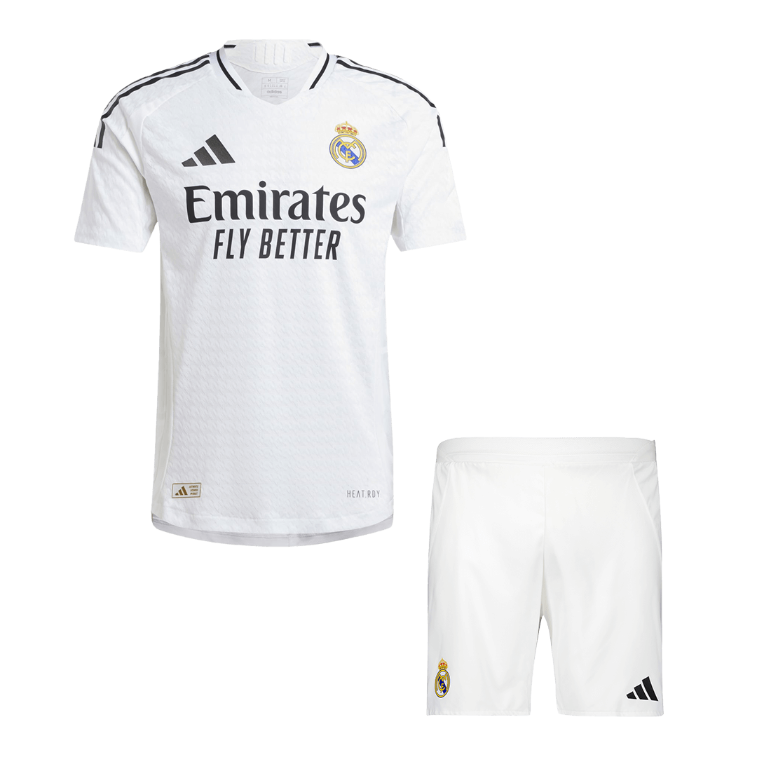 Player Version Real Madrid Home Soccer Jersey Kit(Jersey+Shorts) 2024/25 Nej Dresy Obchod