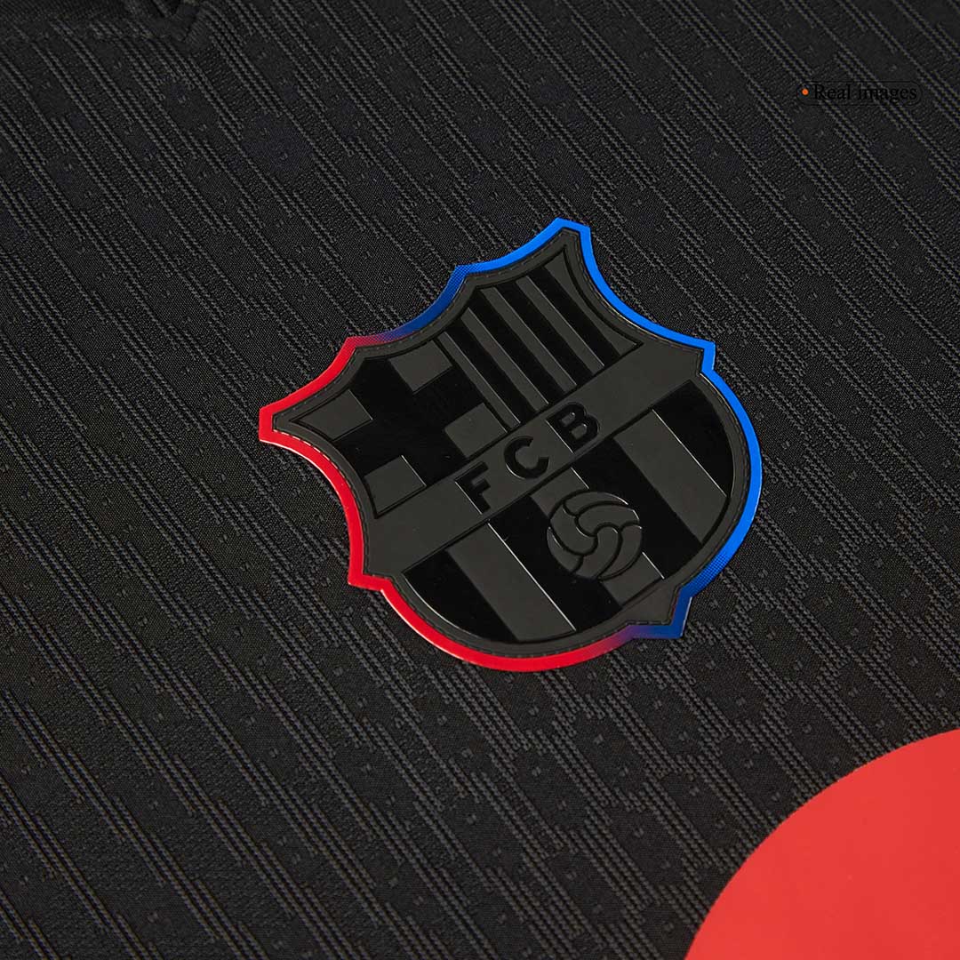 Player Version Barcelona Away Soccer Jersey 2024/25 - Spotify Logo Without Text Nej Dresy Obchod