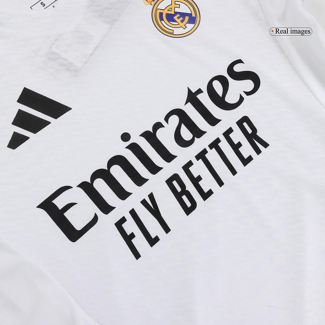 Player Version Real Madrid Home Soccer Jersey Kit(Jersey+Shorts) 2024/25 Nej Dresy Obchod