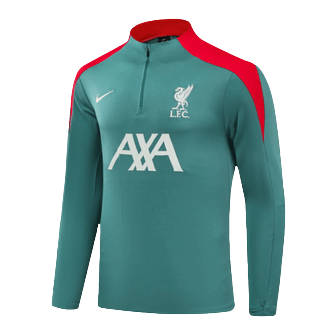 Kid's Liverpool Zipper Sweatshirt Kit(Top+Pants) 2024/25 Nej Dresy Obchod