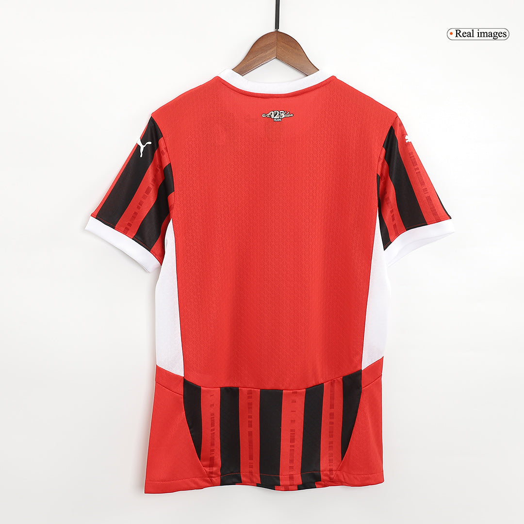 Player Version PULISIC #11 AC Milan Home Soccer Jersey 2024/25 Nej Dresy Obchod