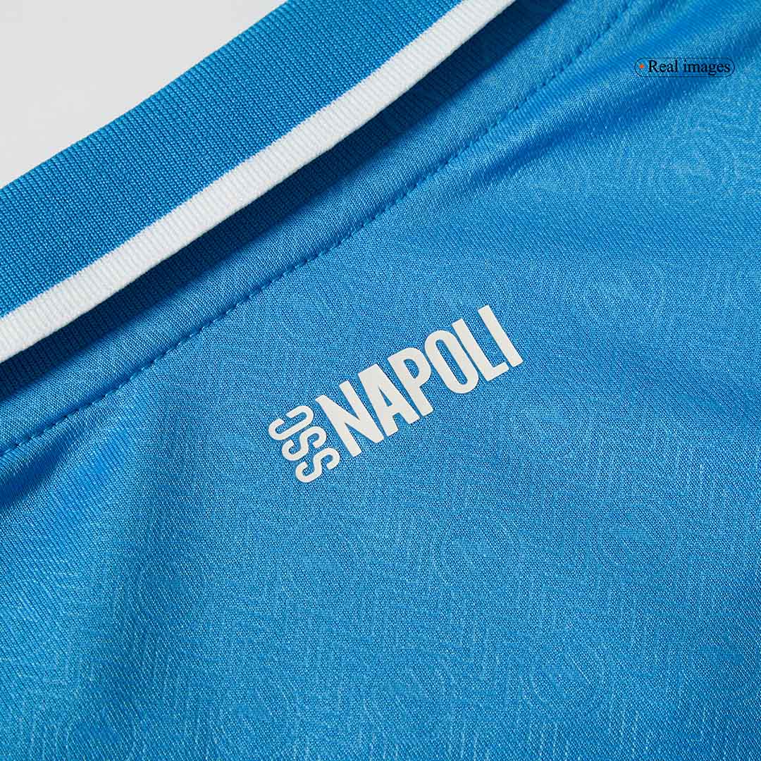 Kid's Napoli Home Soccer Jersey Kit(Jersey+Shorts) 2024/25 Nej Dresy Obchod
