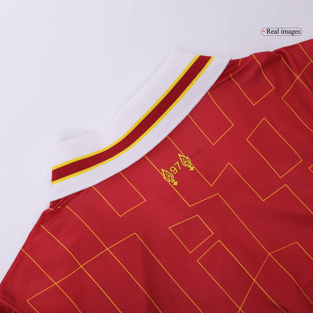 M.SALAH #11 Liverpool Home Soccer Jersey 2024/25 - UCL Nej Dresy Obchod